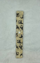 Load image into Gallery viewer, Beige Skulls Collar Cooler with snap closure