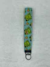 Load image into Gallery viewer, Frog Wristlet Keychain/Key Fob holder