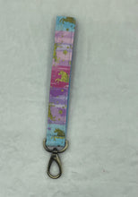 Load image into Gallery viewer, Golden Unicorn Boho Wristlet Keychain/FOB Holder