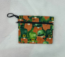 Load image into Gallery viewer, Shamrock Gnome Boho Go Pouch