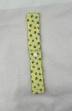 Load image into Gallery viewer, Bees and Butterflies Collar Cooler with snap closure