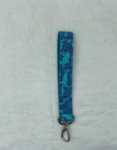 Load image into Gallery viewer, Dolphin Boho Wristlet Keychain/FOB  holder