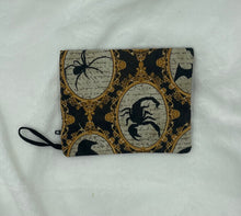 Load image into Gallery viewer, Owl and Scorpoin Boho Go Pouch