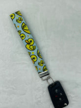 Load image into Gallery viewer, Rainbow Boho Wristlet Keychain/FOB Holder