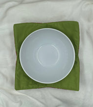 Load image into Gallery viewer, Green Leaves Boho Bowl Cozie