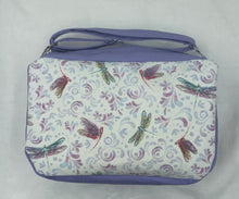 Load image into Gallery viewer, Purple Dragonfly Boho Bigger Bag