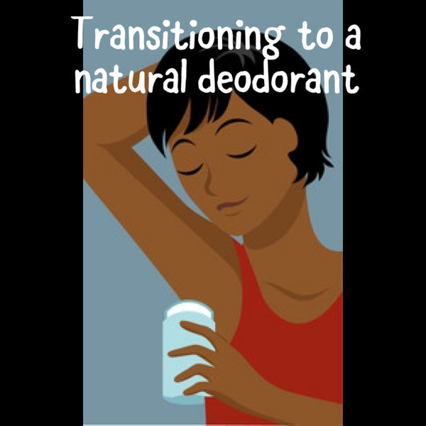 What to expect when switching to an all natural deodorant week 1