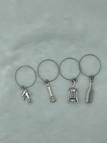 Wine collection drink charms