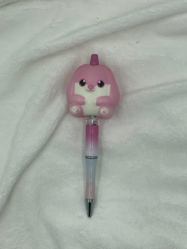 Bubble Bunny Boho Squishy Pen