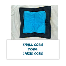 Load image into Gallery viewer, Blue Swirl Large Bowl Cozie