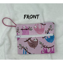 Load image into Gallery viewer, Pink Sloth Boho Go Pouch