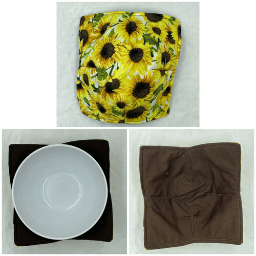 Sunflower bowl Cozie