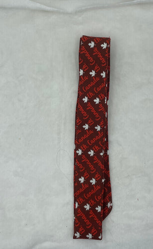 Red Canada Collar Cooler with tie closure