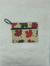 Load image into Gallery viewer, Beige Maple Leaf Boho Go Pouch