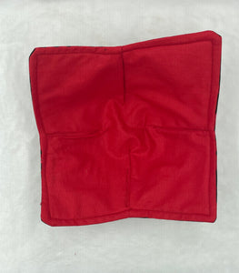 Red Hearts Boho Bowl Cozie