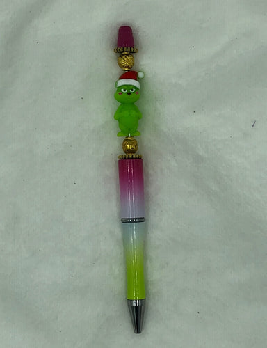 Grinchy ombré pen