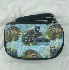Raccoon Boho Bitty Bag