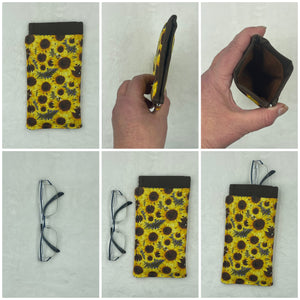 Butterfly Boho Eyeglass Case