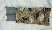 Load image into Gallery viewer, Black Cat and Moon Slip cover for Small Boho Rice Bag