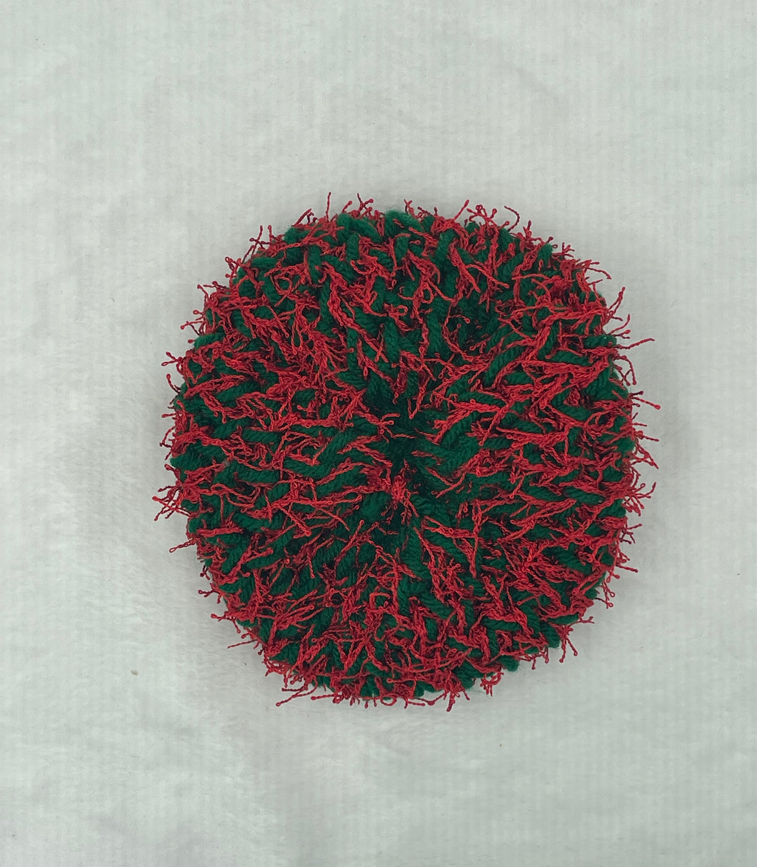 Red & Green Holiday Scrubbie