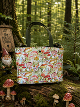Load image into Gallery viewer, Mushroom Hollow Boho Quilted Tote