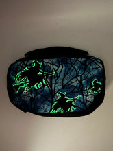Load image into Gallery viewer, Witches Boho Bitty Bag (glow in the dark)