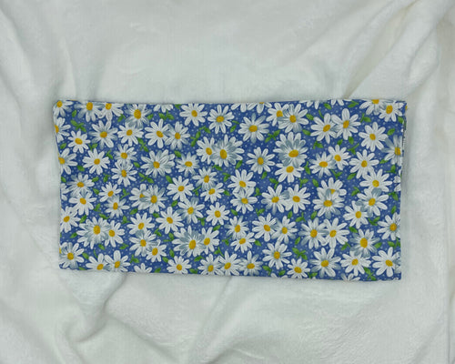 Blue Daisy Slip Cover for Small Boho Rice Bag