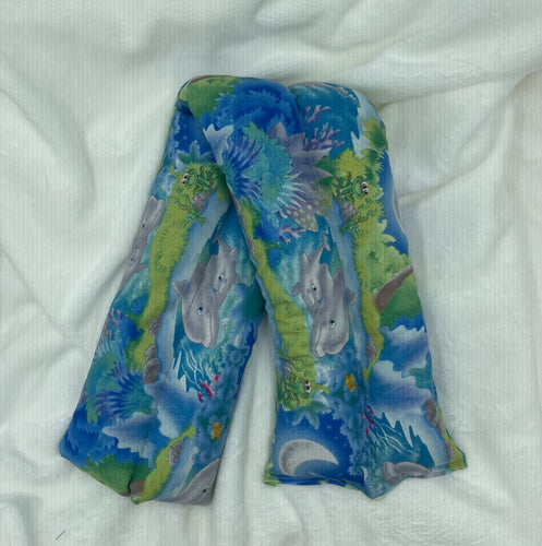 Dolphin Large Boho Rice Bag