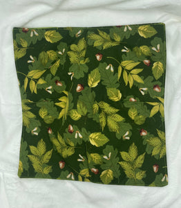 Green Leaves Boho Plate Cozie