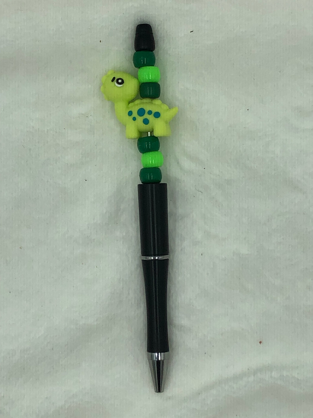 Dino Doodle Boho Beaded Pen