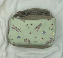 Load image into Gallery viewer, Green Bunny Boho Bitty Bag