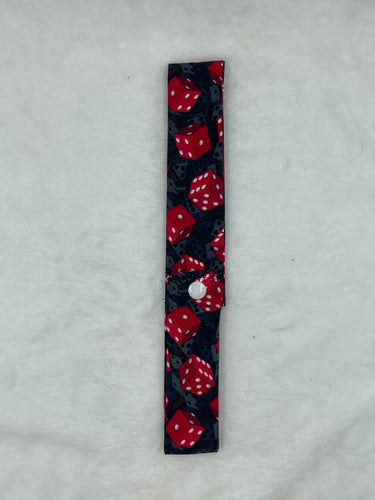 Dice Collar Cooler with snap closure