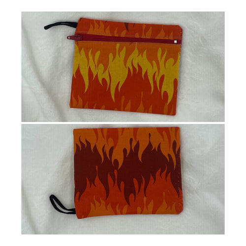 Flames Boho Go Pouch