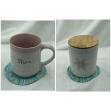 Load image into Gallery viewer, Love Gnome Coasters (set of 4)