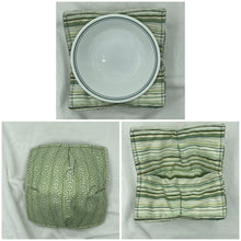 Load image into Gallery viewer, Green chain bowl cozie