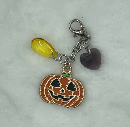 Jack-O-Lantern Boho Charm