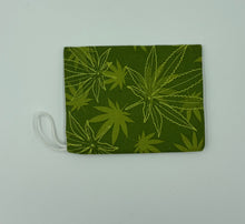 Load image into Gallery viewer, Green Pot Leaf Boho Go Pouch