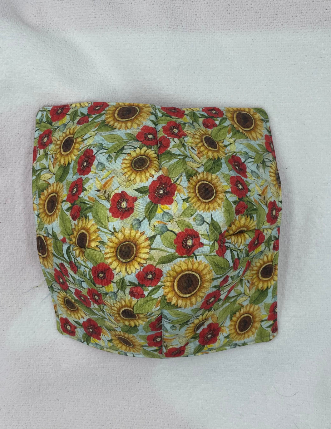 Sunflower and Poppy Boho Bowl Cozie