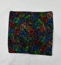 Load image into Gallery viewer, Rainbow Sugar Skulls Boho Bowl Cozie