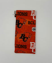 Load image into Gallery viewer, Orange Lion Boho Glasses Case