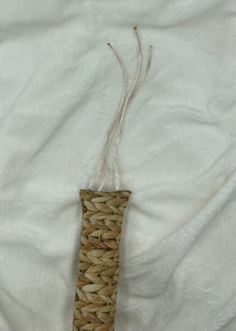 Braided Basket Print large Boho Kitty Kicker