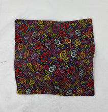 Load image into Gallery viewer, Burgundy Sugar Skulls Boho Bowl Cozie