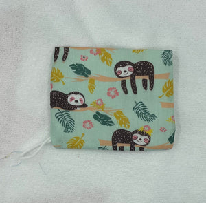 Blue Sloth Boho Go Pouch