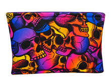 Load image into Gallery viewer, Rainbow Skulls Boho Coffee Cozie
