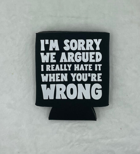 Black Can Koozie (sorry)