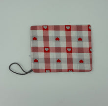 Load image into Gallery viewer, Plaid Heart Boho Go Pouch