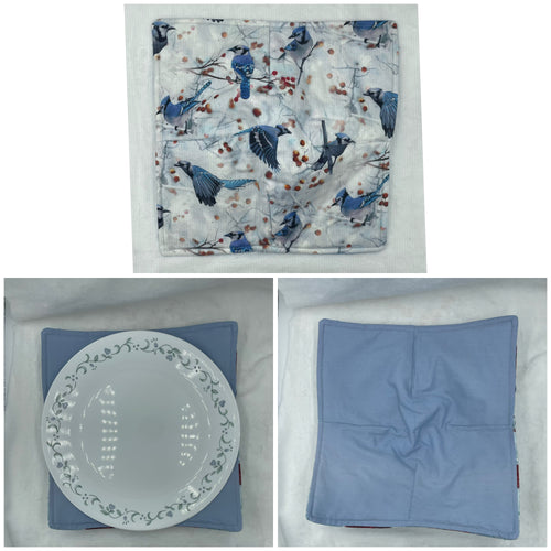 Bluebird Plate Cozie