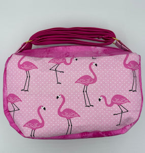Pink Flamingo Boho Bitty Bag