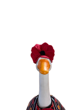 Load image into Gallery viewer, Remembrance Day Red/orange Poppy Porch Goose Cape