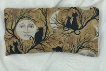 Load image into Gallery viewer, Black Cat and Moon Slip cover for Small Boho Rice Bag